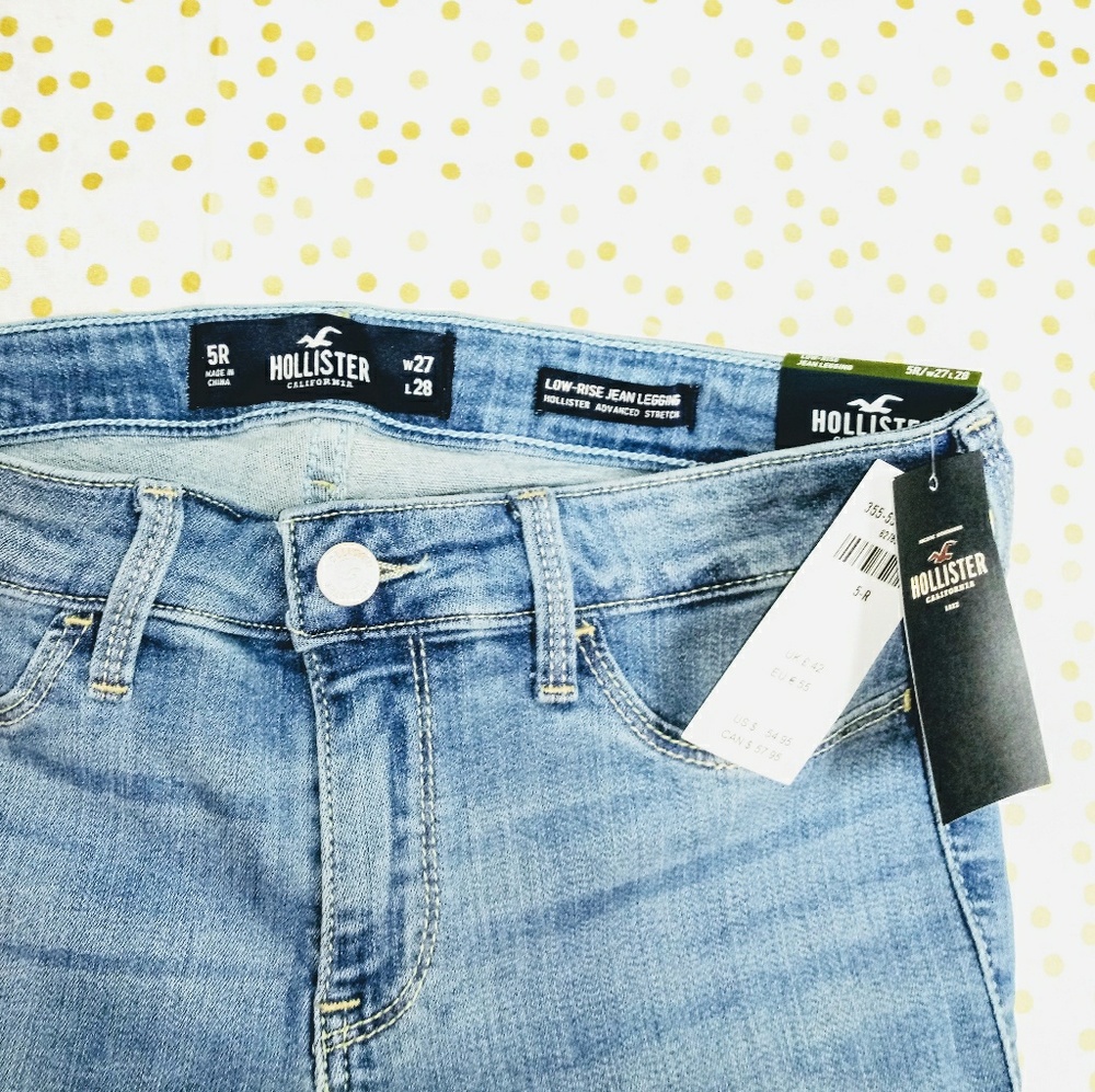 Hollister Stretch Low-Rise Jean Leggings - Picture 3 of 5